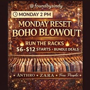 You Won Boho Boutique Live Show Thank you for shopping @foundbysindy